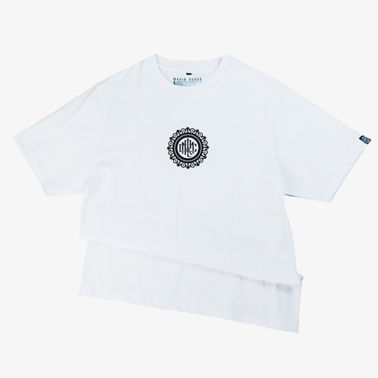 MANDALA V1 WHITE TEE