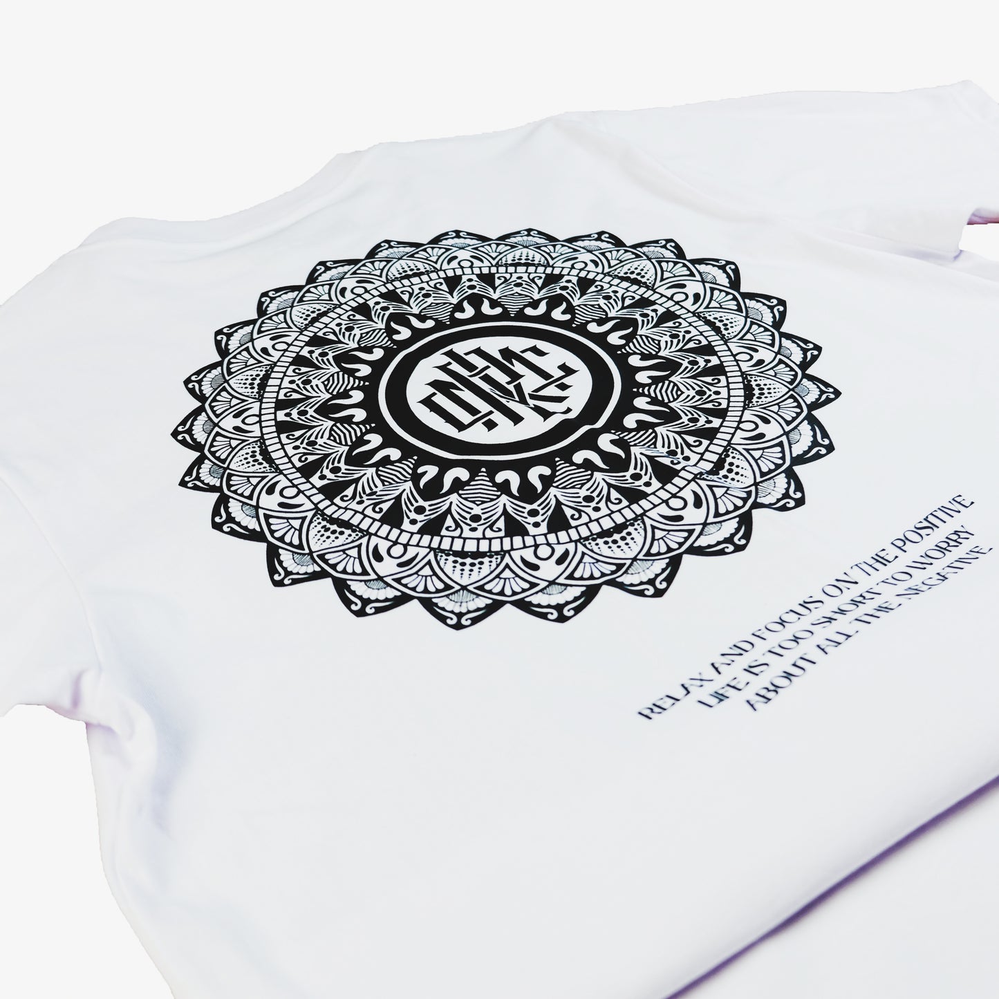 MANDALA WHITE V1 OVERSIZED FIT SHIRT | OVERSIZED