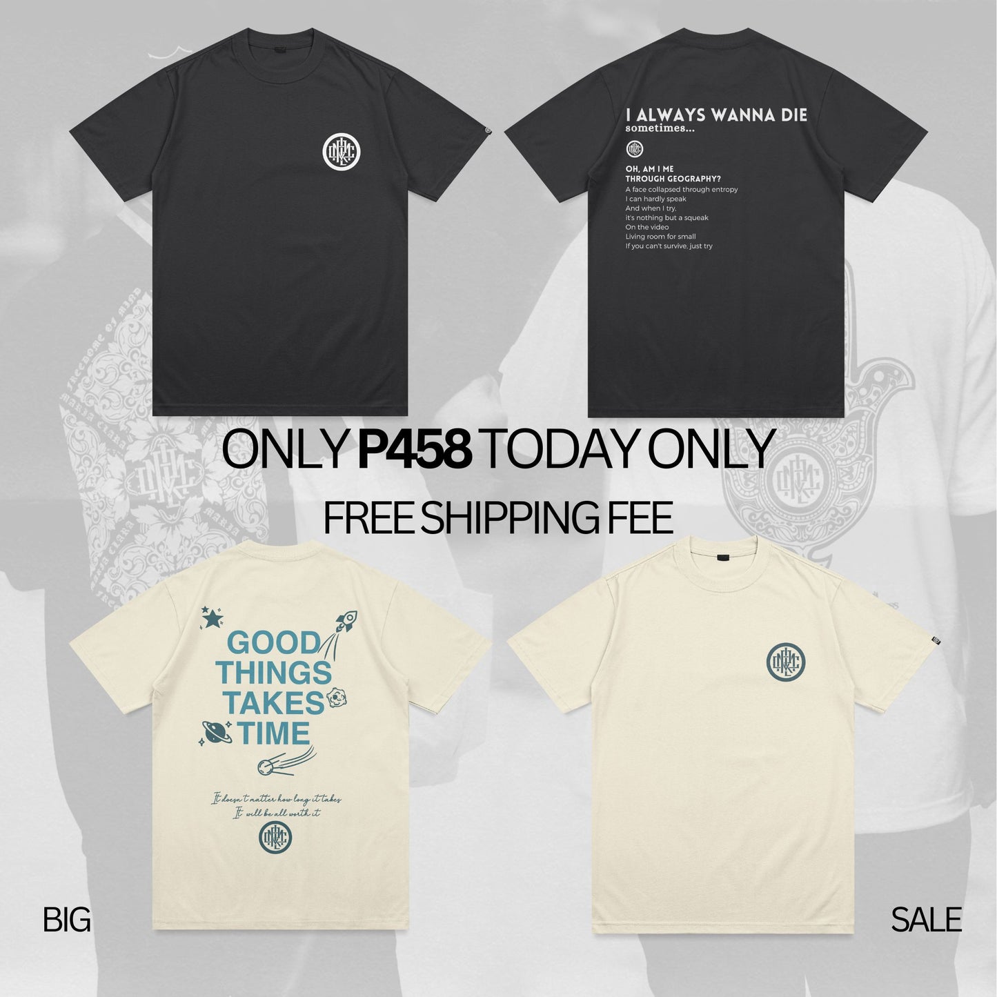 THE GOOD TIME OFFWHITE ā REGULAR FIT 240 GSM Shirt