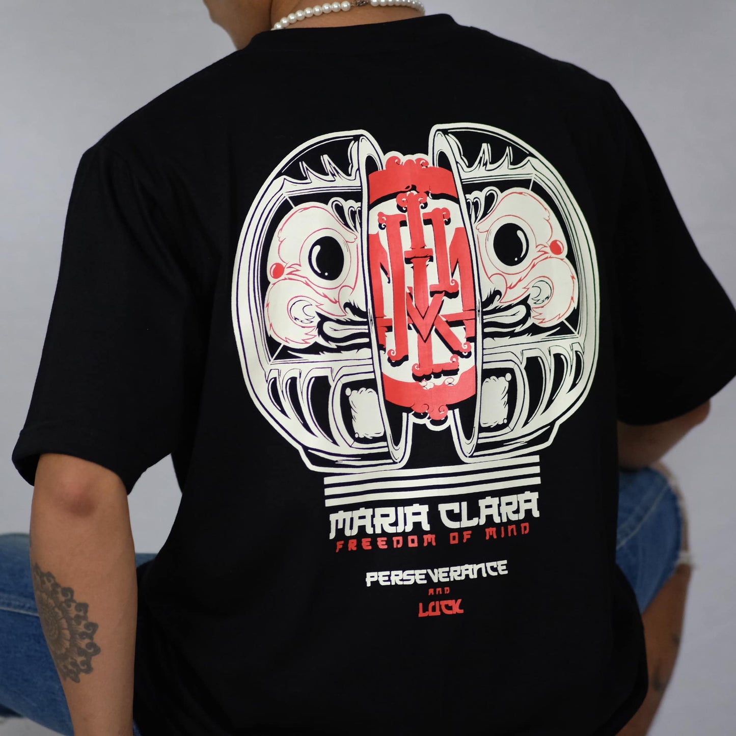 DARUMA BLACK TEE