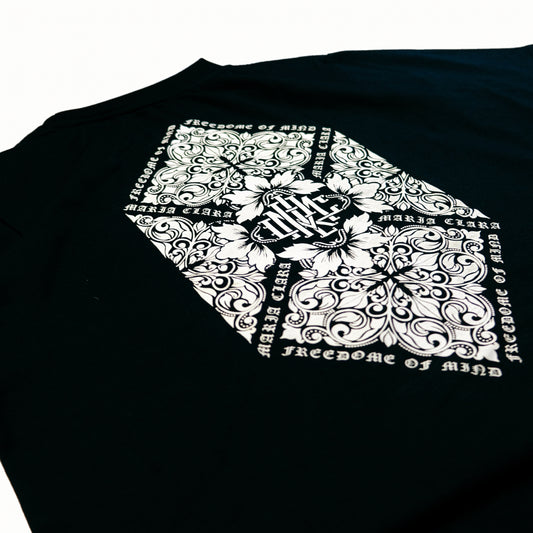 Imperial Black Tee — Maria Clara Clothing streetwear tee (view 4)