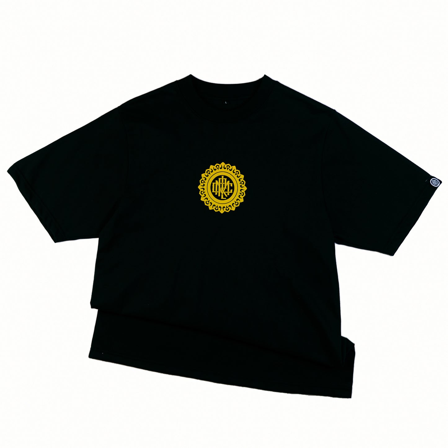 MANDALA V1 BLACK TEE