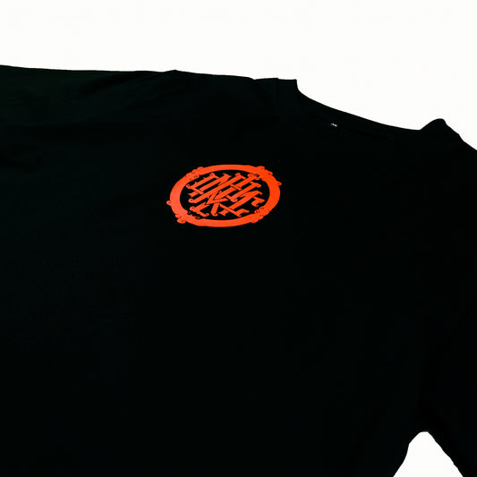 Daruma Black Tee — Maria Clara Clothing streetwear tee (view 3)