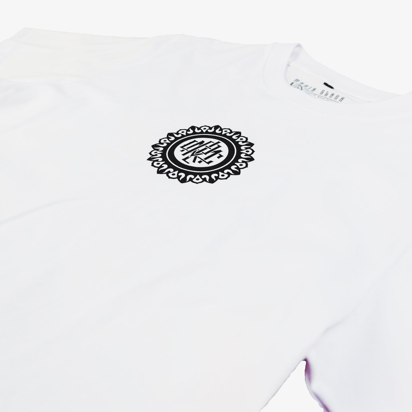 MANDALA V1 WHITE TEE