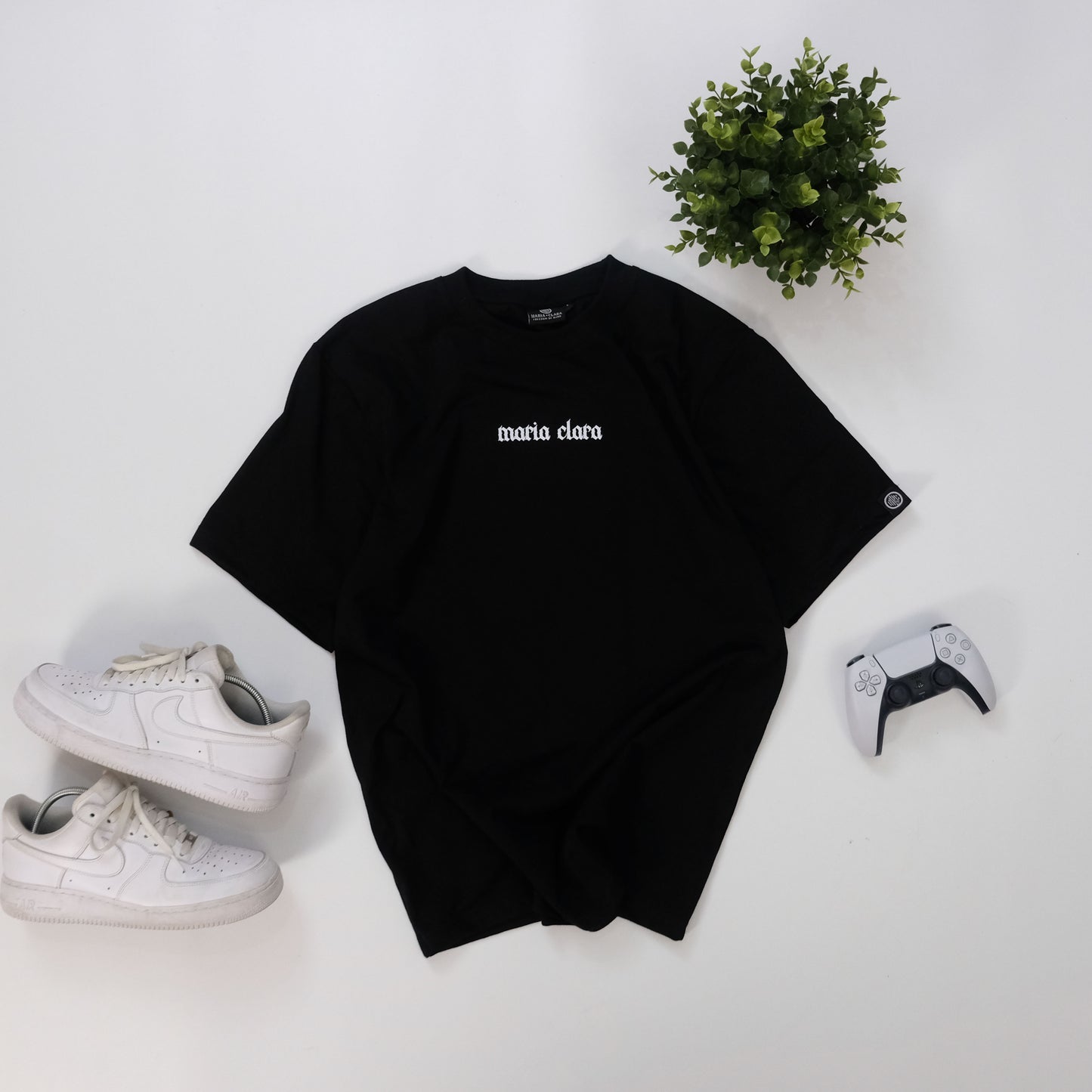 OVERSIZED FIT SHIRT | MC CURIOSITY | BLACK | MARIA CLARA CLOTHING | OVERSIZED FIT | 100% COTTON