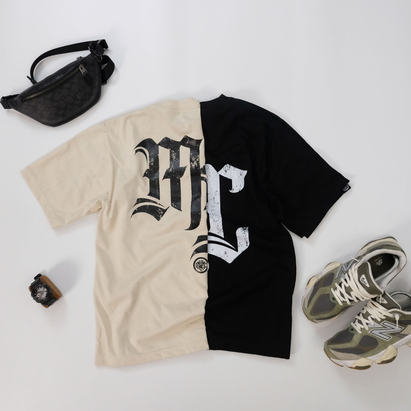 OVERSIZED FIT SHIRT | MC Acid | BLACK | MARIA CLARA CLOTHING | OVERSIZED FIT | 100% COTTON