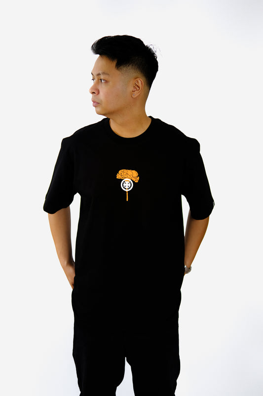 Bahala Black — Maria Clara Clothing streetwear tee (view 4)