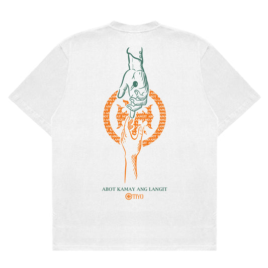 OVERSIZED FIT SHIRT | ABOT TIYO 1:2 | WHITE