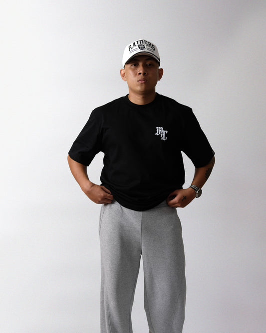 MC Acid Black — Maria Clara Clothing streetwear tee (view 4)