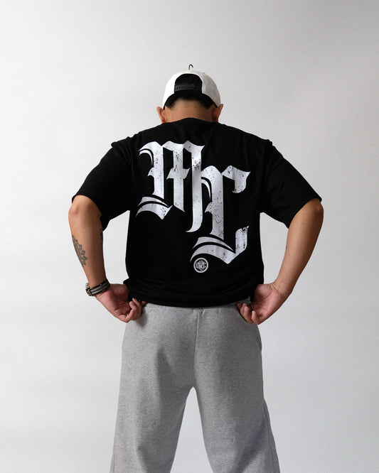 MC Acid Black — Maria Clara Clothing streetwear tee (view 3)