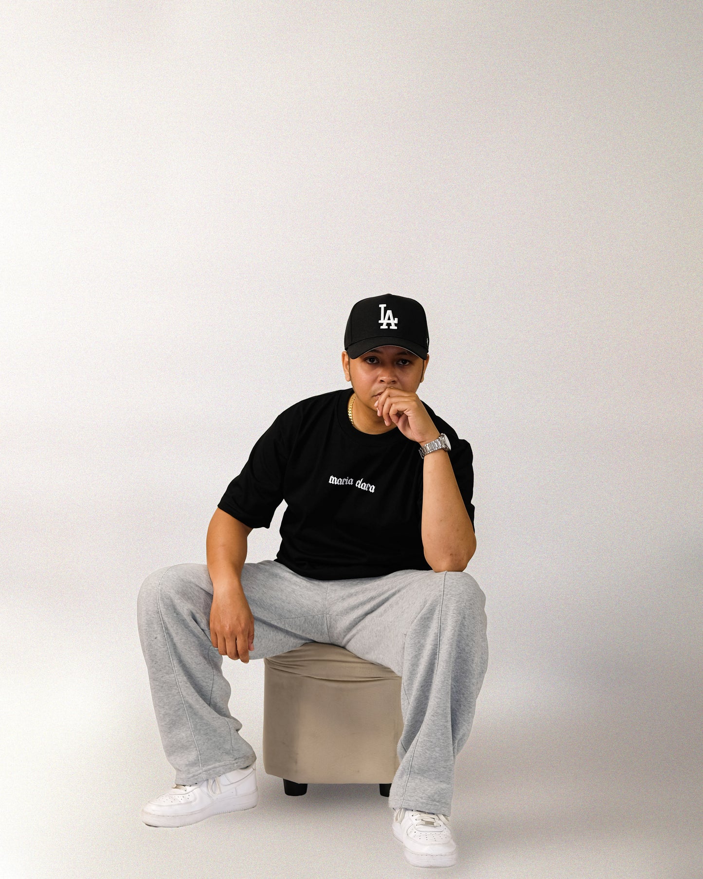 OVERSIZED FIT SHIRT | MC CURIOSITY | BLACK | MARIA CLARA CLOTHING | OVERSIZED FIT | 100% COTTON