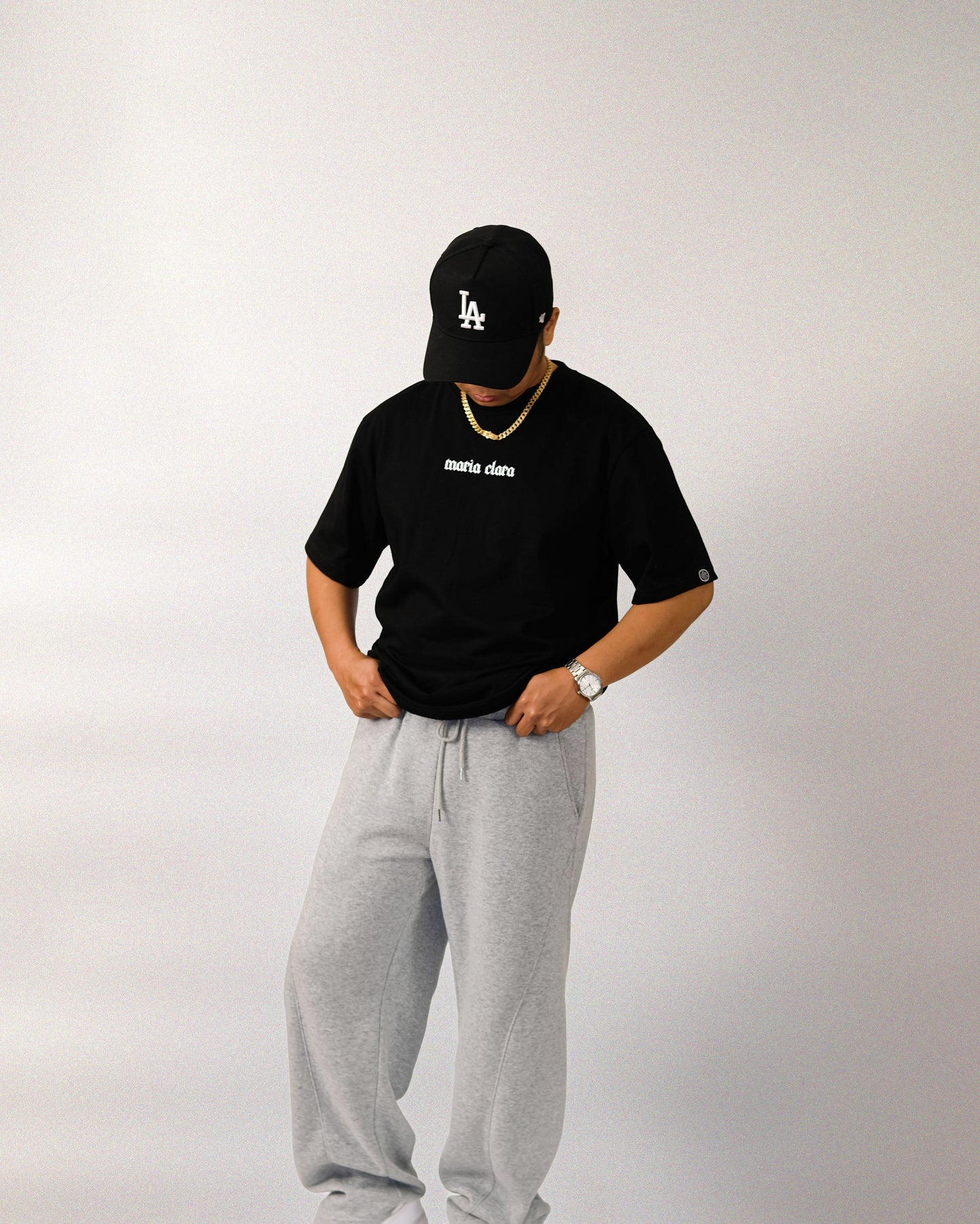 OVERSIZED FIT SHIRT | MC CURIOSITY | BLACK | MARIA CLARA CLOTHING | OVERSIZED FIT | 100% COTTON