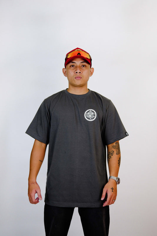 Wanna Die Gray — Maria Clara Clothing streetwear tee (view 4)