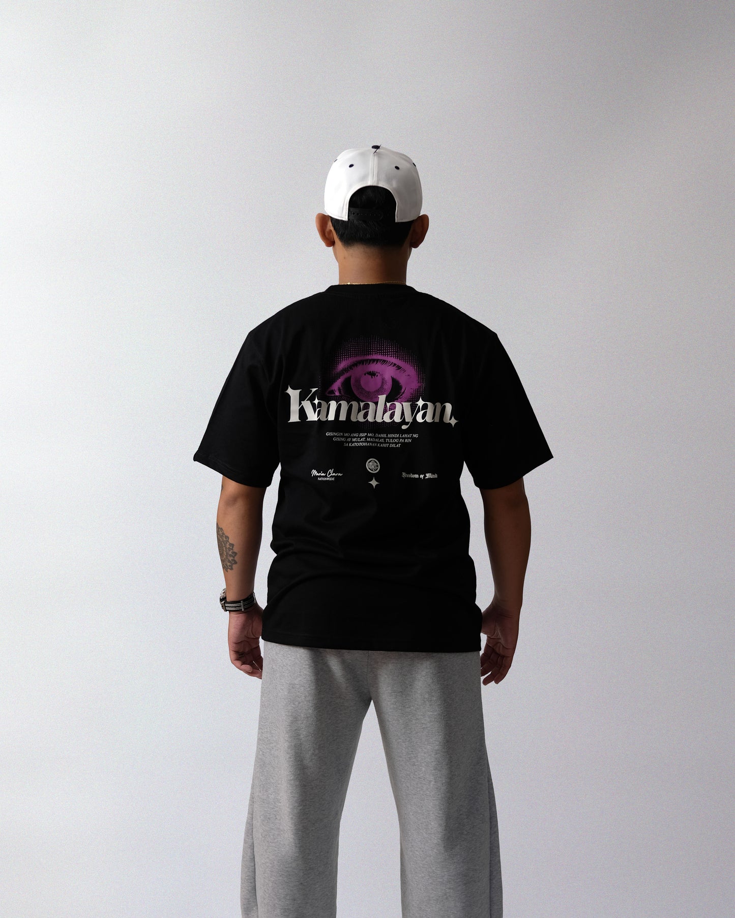 OVERSIZED FIT SHIRT | MC Eye | BLACK | MARIA CLARA CLOTHING | OVERSIZED FIT | 100% COTTON