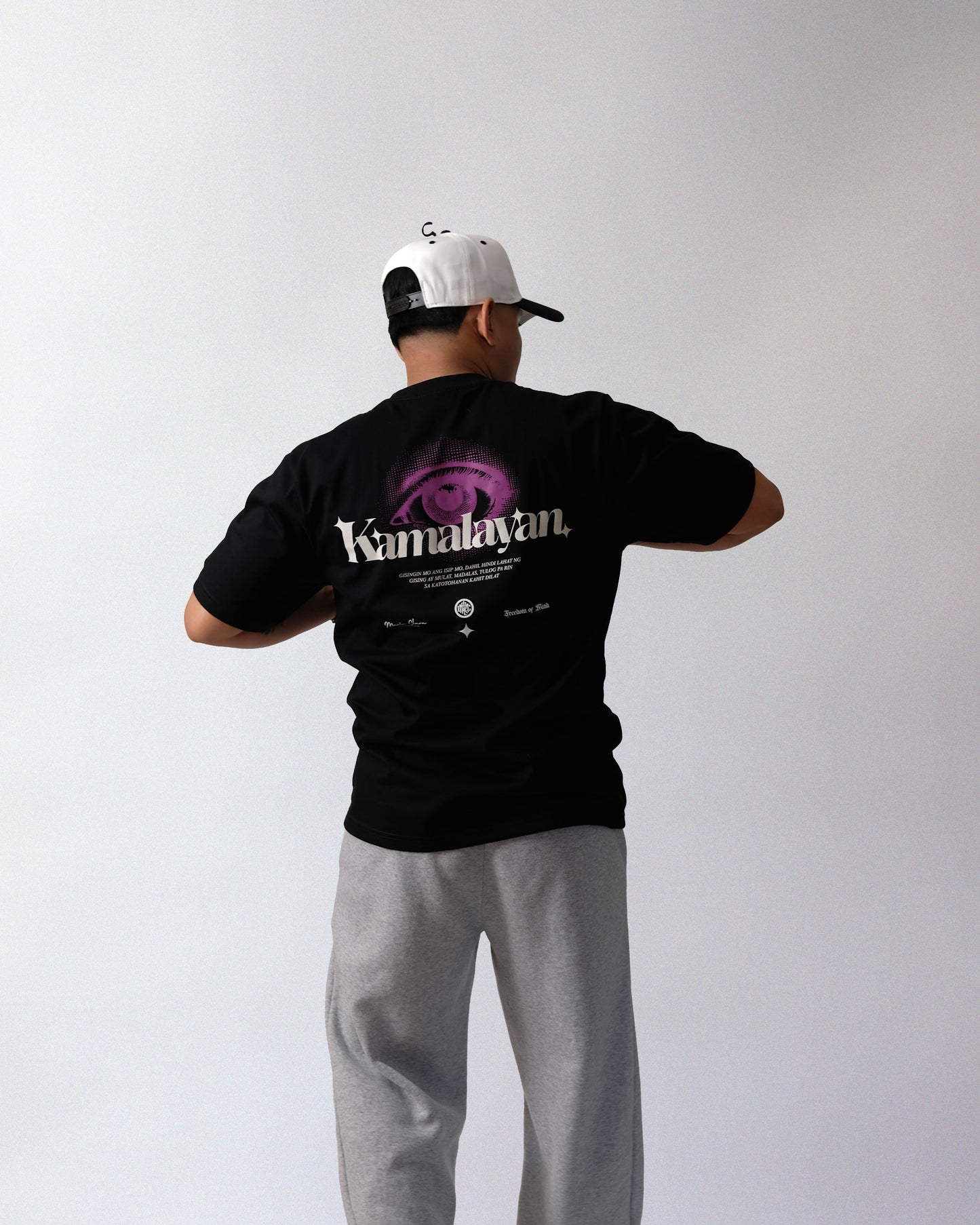 OVERSIZED FIT SHIRT | MC Eye | BLACK | MARIA CLARA CLOTHING | OVERSIZED FIT | 100% COTTON