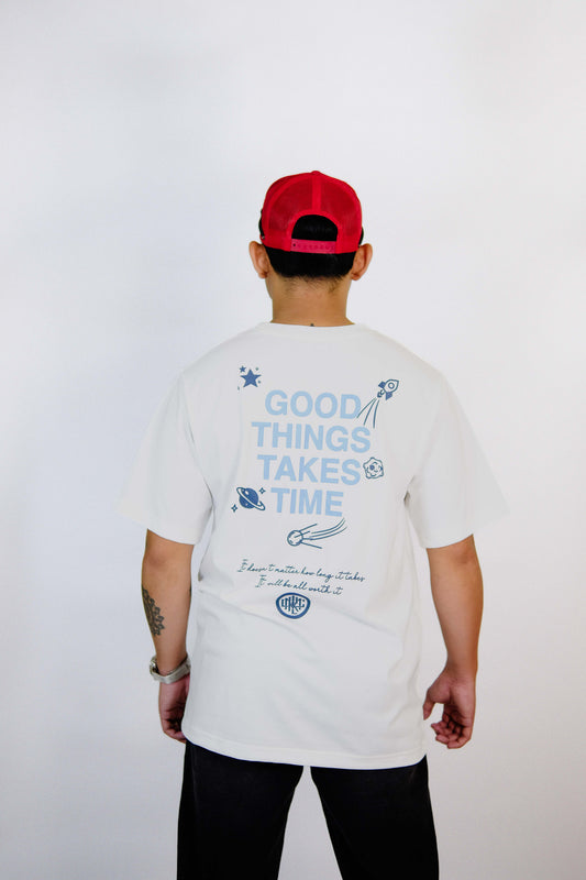 The Good Time Offwhite — Maria Clara Clothing streetwear tee (view 3)