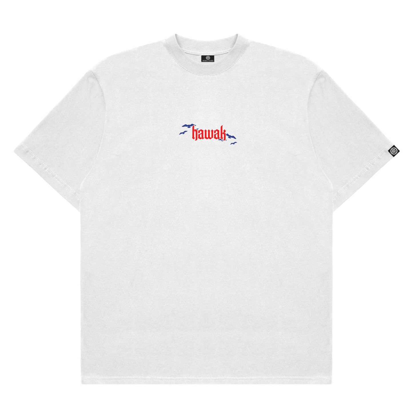 OVERSIZED FIT SHIRT | HAWAK TIYO 1:3 | WHITE