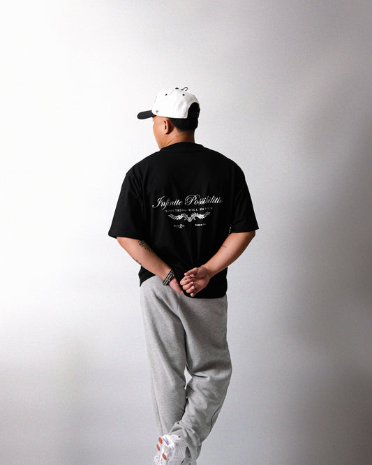 Infinite Possibilities Black — Maria Clara Clothing streetwear tee (view 5)