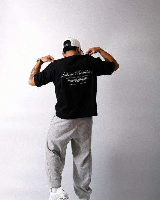 Infinite Possibilities Black — Maria Clara Clothing streetwear tee (view 3)