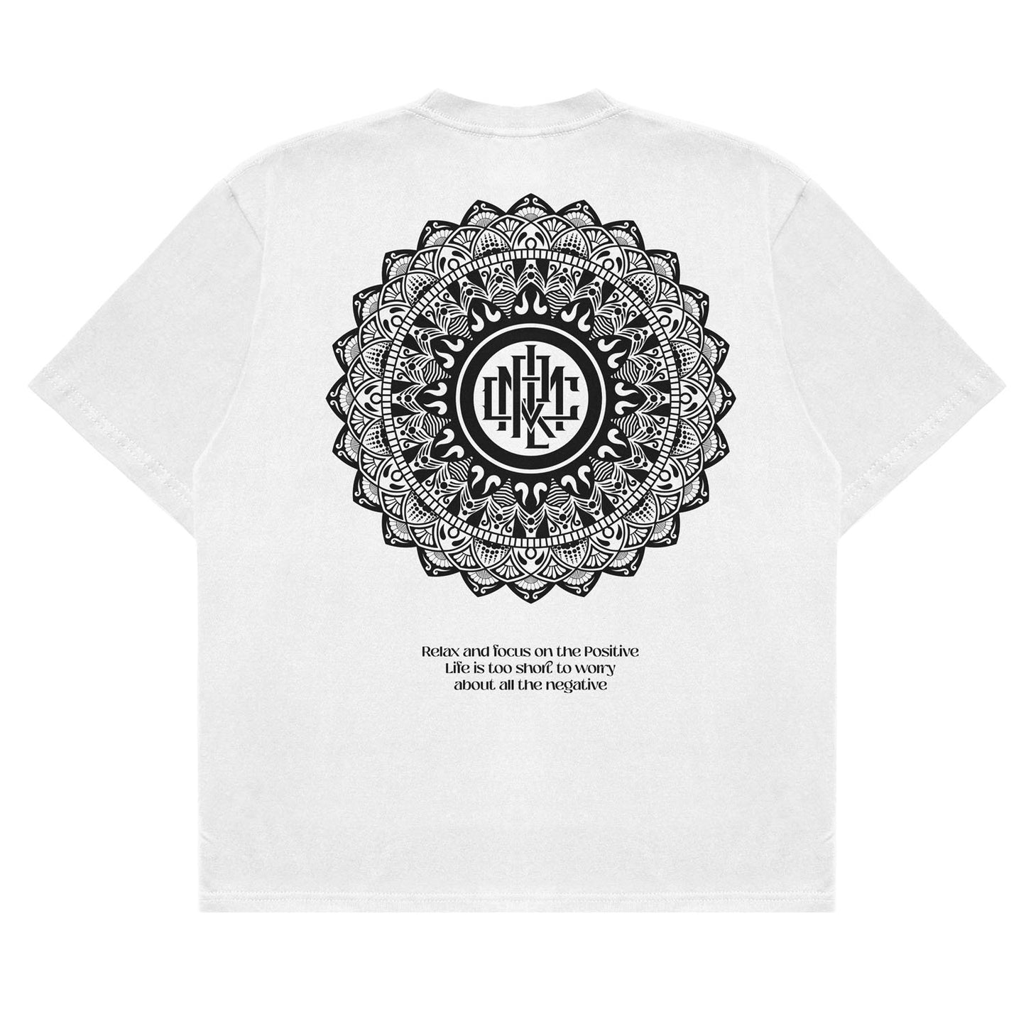 MANDALA WHITE V1 OVERSIZED FIT SHIRT | OVERSIZED
