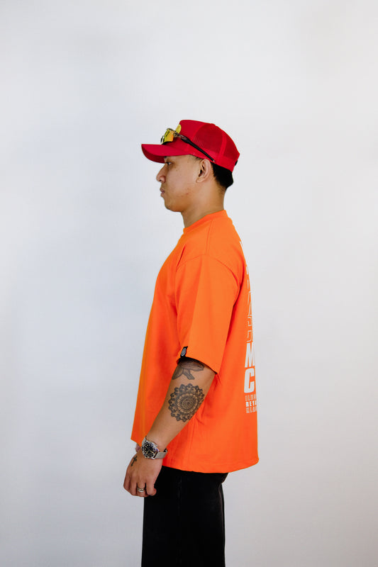 Iconic Mariaclara Orange — Maria Clara Clothing streetwear tee (view 5)