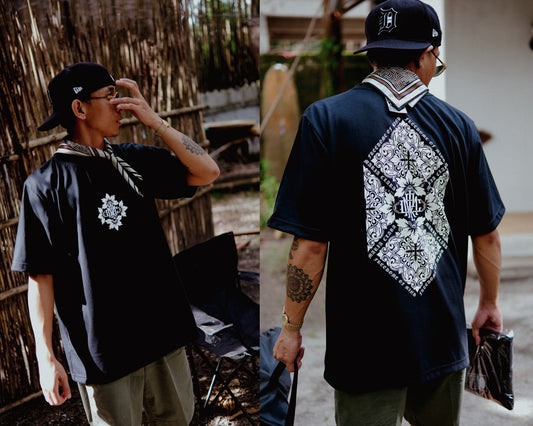 Imperial Black Tee — Maria Clara Clothing streetwear tee (view 5)
